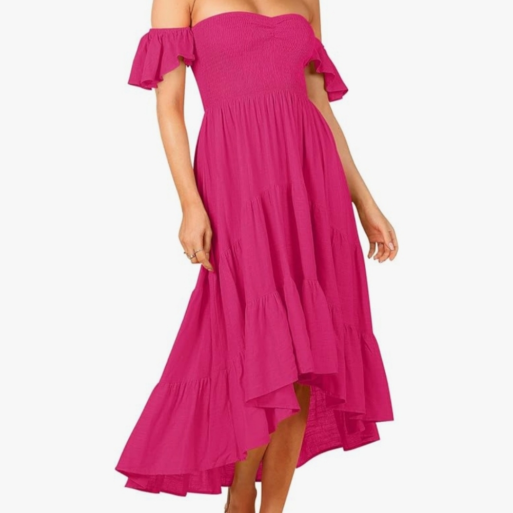 NWT Hot Pink Summer Dress